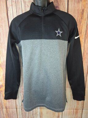 Dallas Cowboys Nike Quarter-Zip Golf Jacket Small